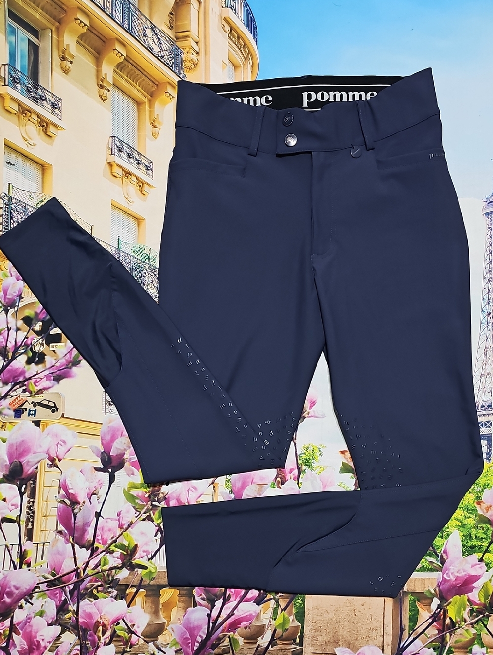 Pomme Nellie Breeches Classic Dark Navy Size Medium